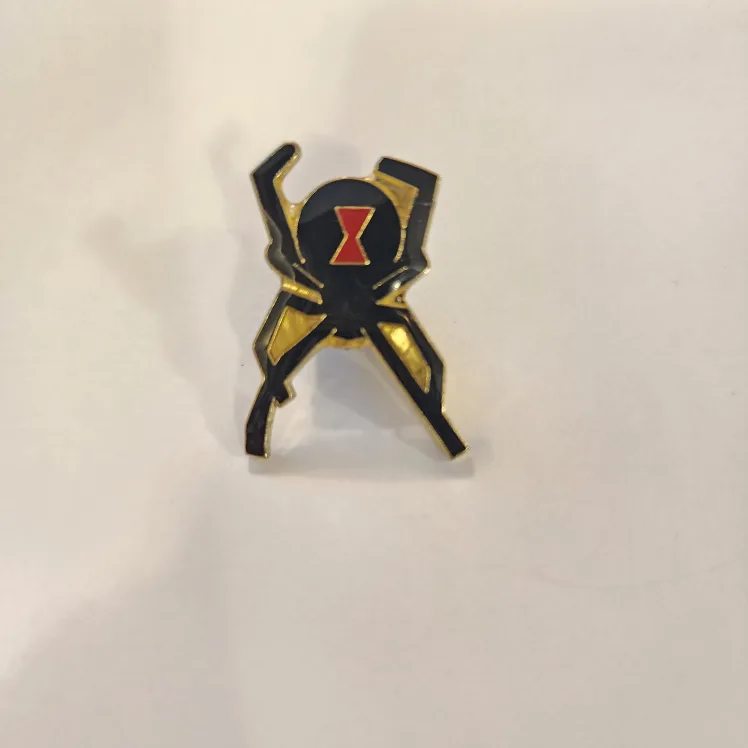 Black Widow Enamel Pin thumbnail