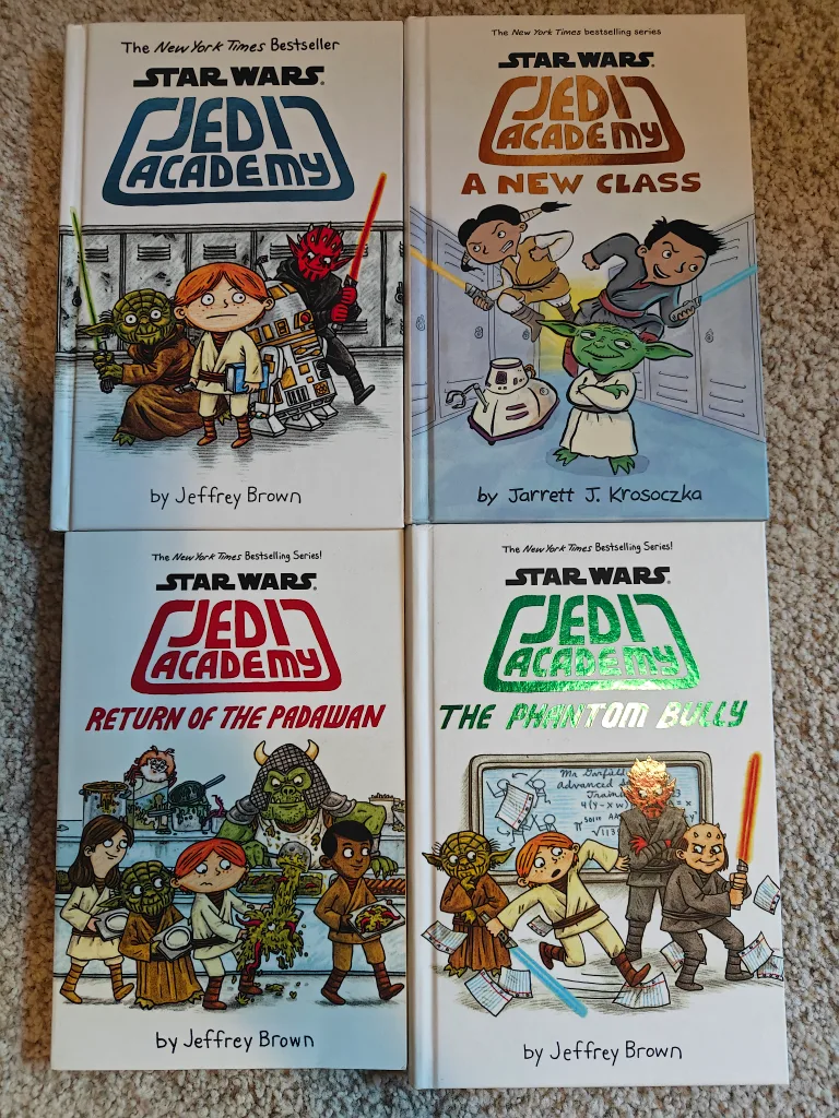 Hard Cover Star Wars Jedi Academy Book Series thumbnail