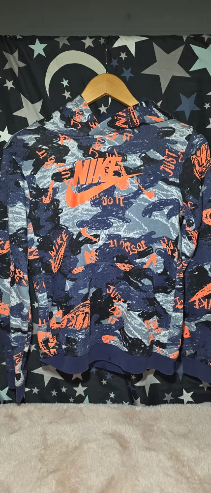 Nike Camo Hoodie - Size L thumbnail