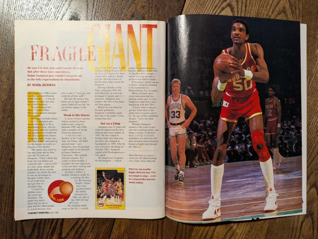 Beckett Basketball Monthly - April 1993 image indicator(5)