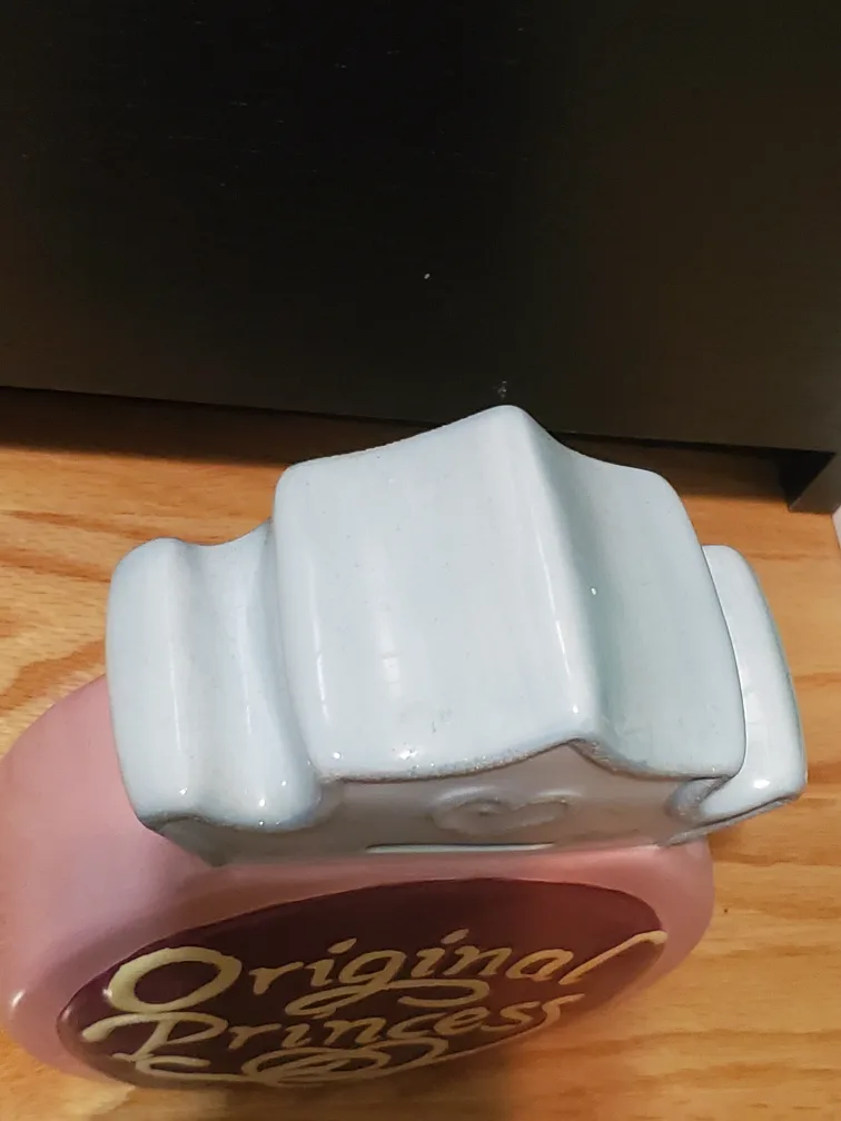 Disney Original Princess Ceramic Coin Bank (Pink) (Piggy bank) image indicator(3)