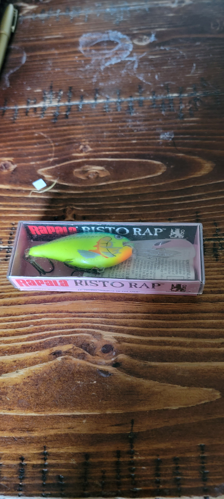 🥳VGC🤩 Rapala Risto Rap Fishing Lure Made in 🇮🇪
