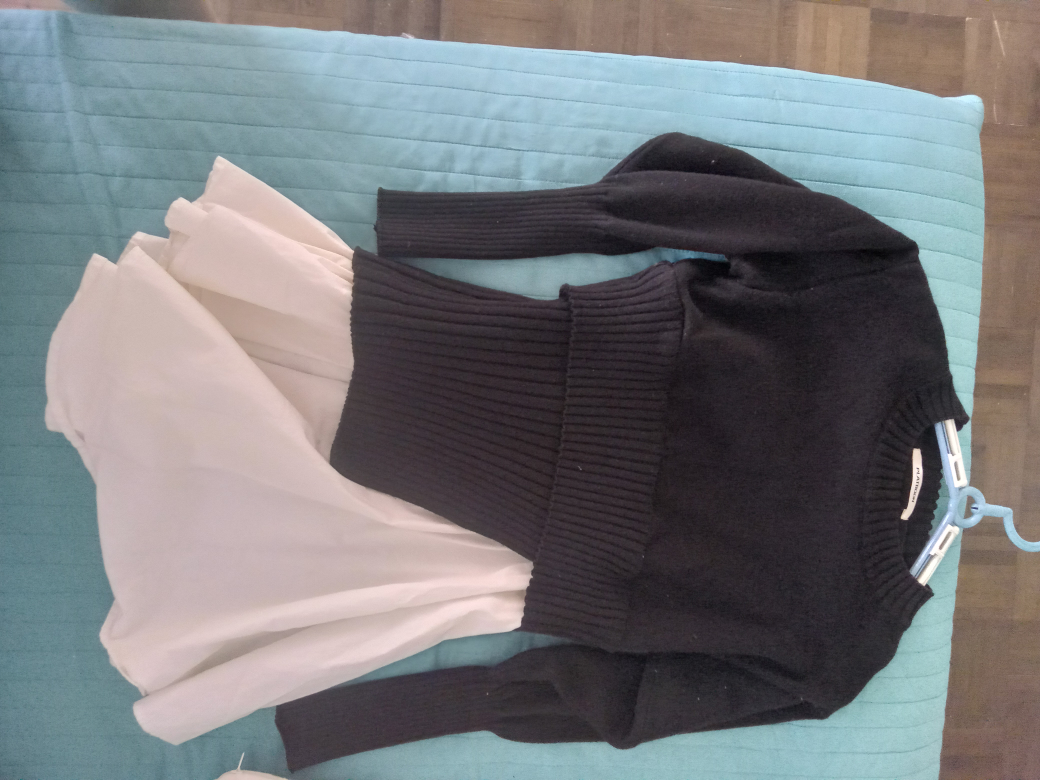 Platboon Black & White Knit Top - photo 3