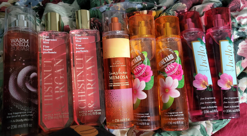 Bath & Body Works Fine Fragrance Mists