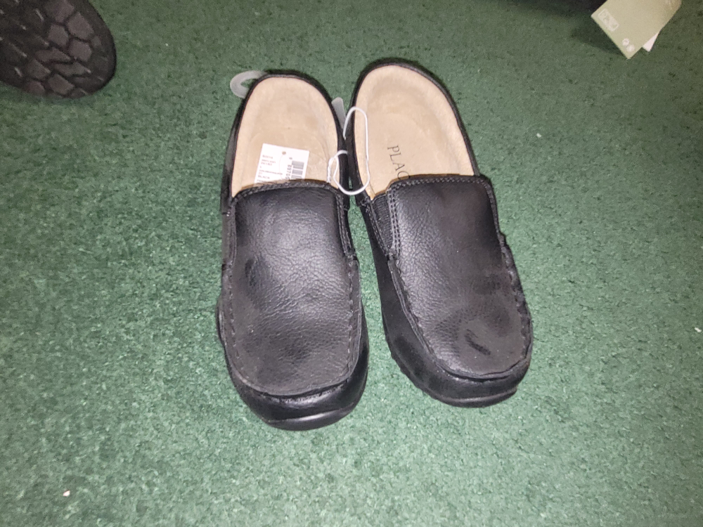 Children's Place Black Loafers - Size 1 - photo 2