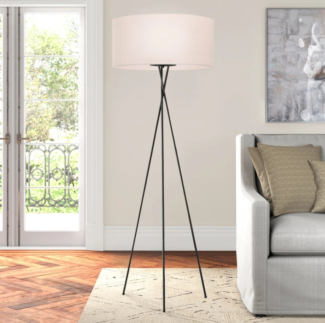 Tripod Floor Lamp - 66" Height