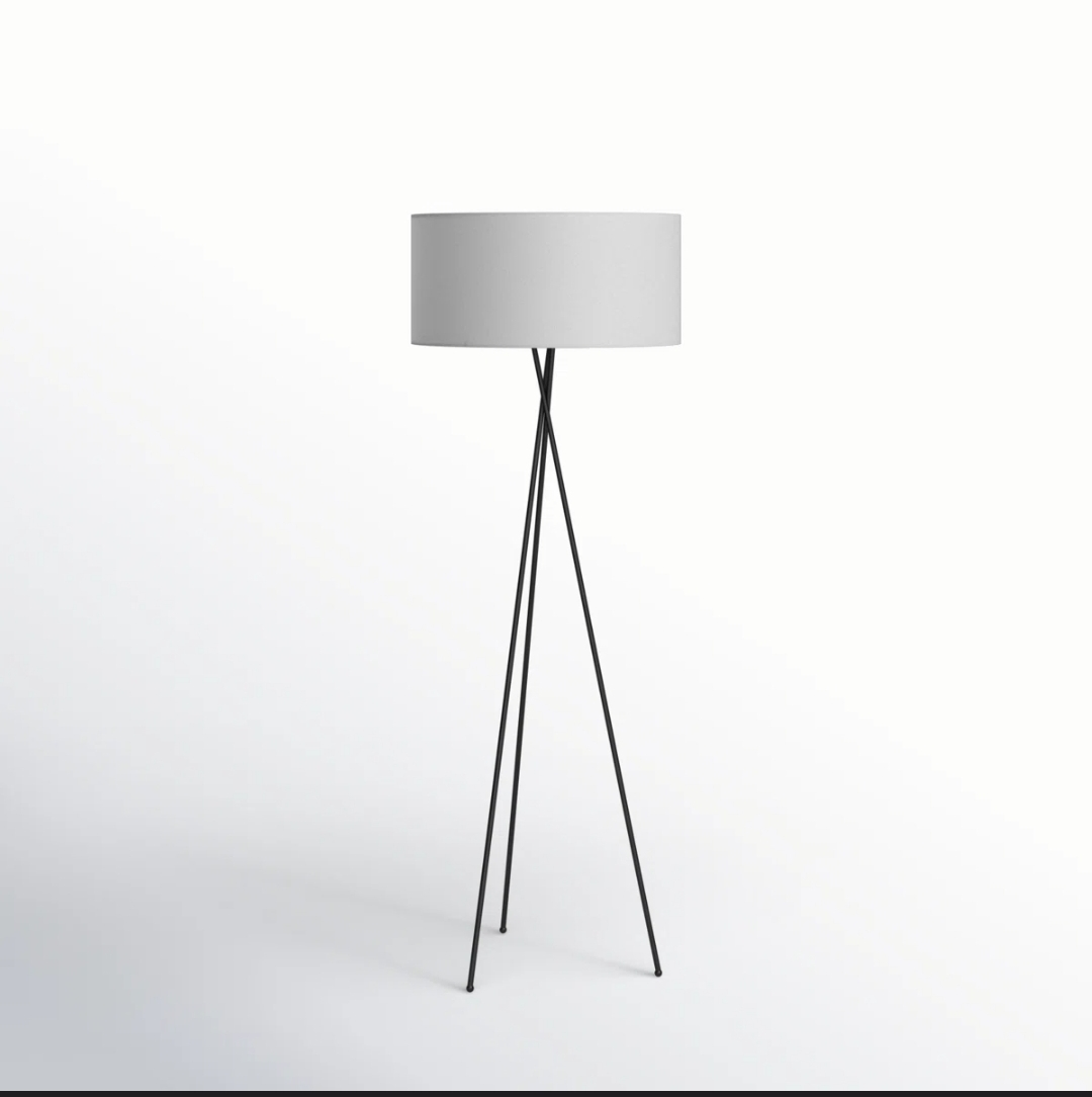 Tripod Floor Lamp - 66" Height - photo 3