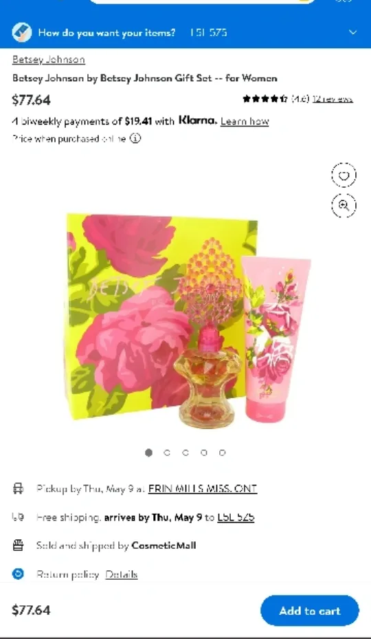 BETSEY JOHNSON Perfume Gift Set 100mL image indicator(8)