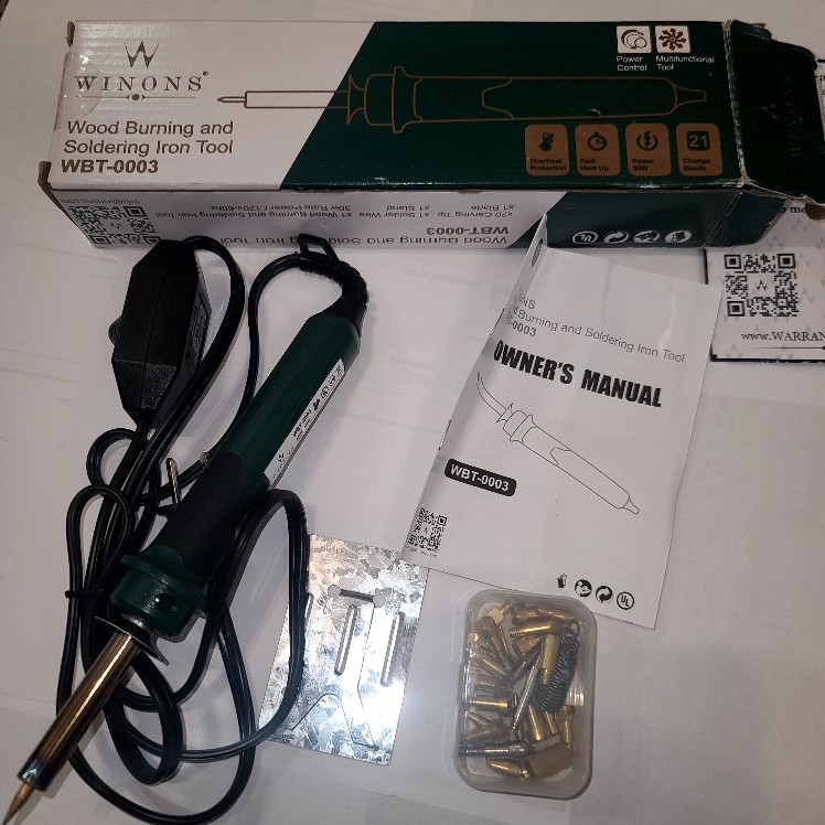 WINONS Hot Knife Plastic Cutter Tool with Temperature Control