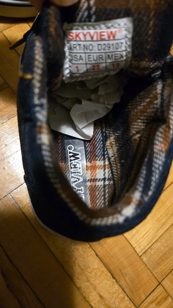 Skyview Kids' Blue Denim Shoes - Size 1 image indicator(2)