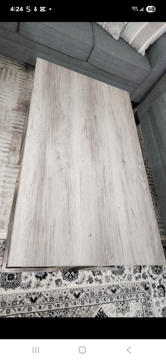 Coffee Table - Light Wood Finish - photo 3