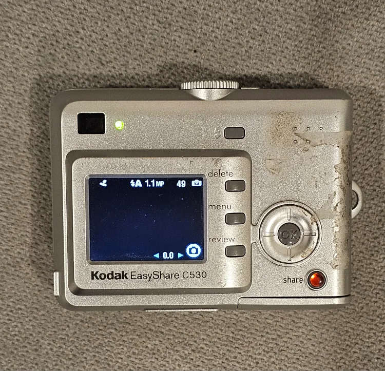 Kodak EasyShare C530 Digital Camera image indicator(2)