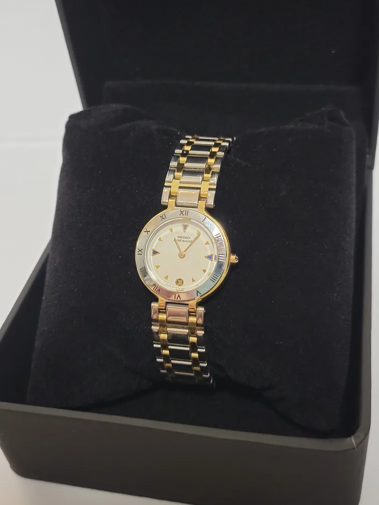 Seiko Presage Two-Tone Ladies Watch thumbnail