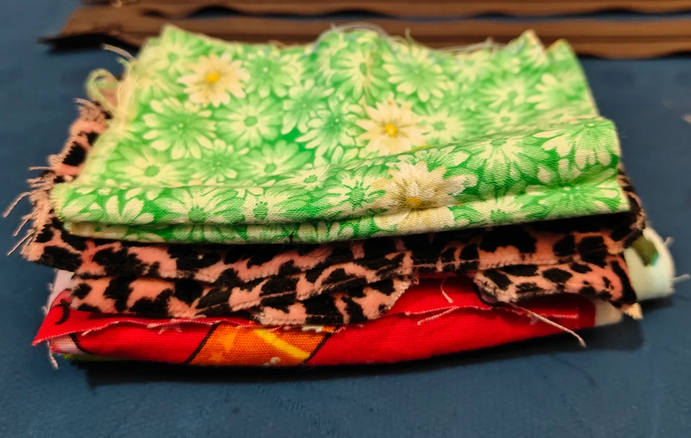 Fabric Scrap Bundle - Assorted Colors & Patterns image indicator(4)