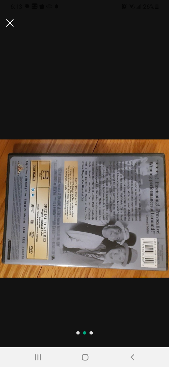 Hallelujah I'm a Bum! DVD - photo 2