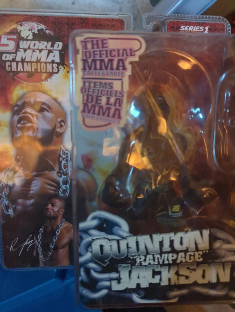 Quinton Rampage Jackson MMA Collectible thumbnail