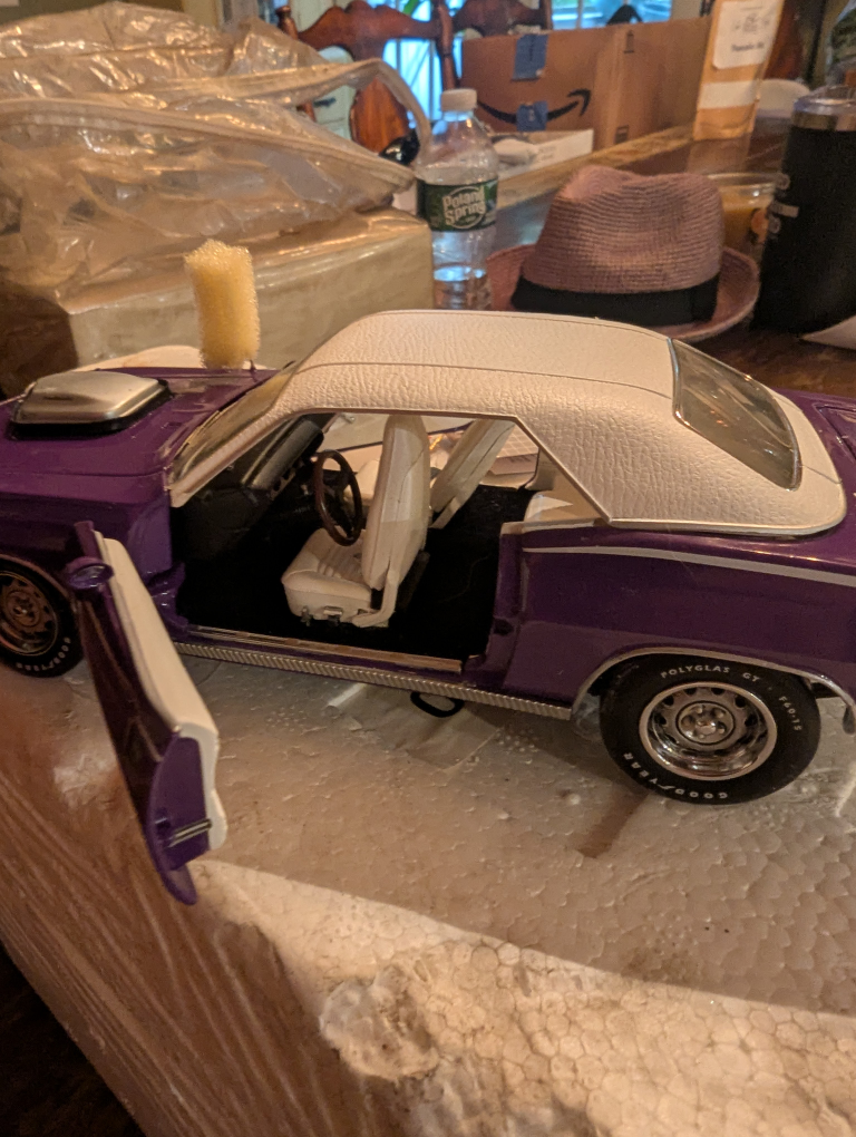 Franklin Mint Precision Models 1971 Plymouth Hemi Cuda 1:24 - photo 4