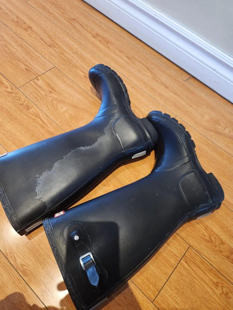 Hunter Rain Boots, Black, Women's Size 7 - photo 3