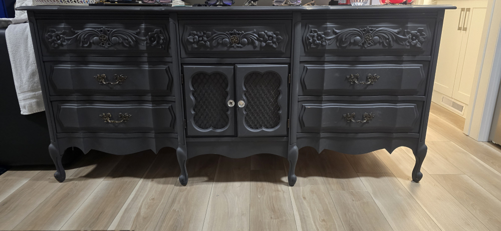 Grey Antique Dresser