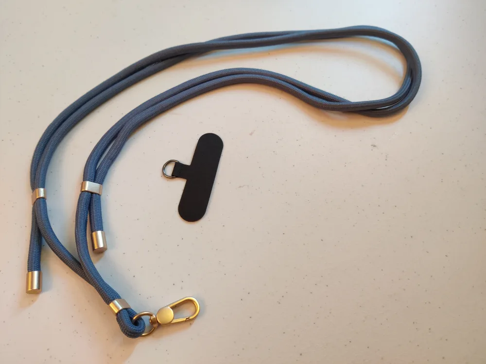 New Universal adjustable Phone Lanyard Strap with phone clip thumbnail