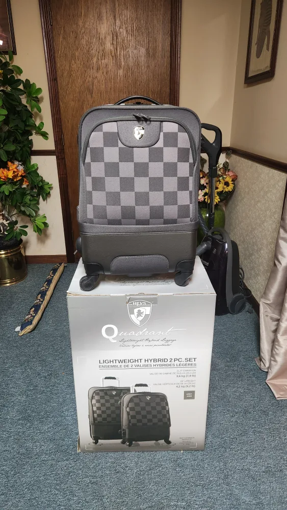 HEYS Quadrant Lightweight Hybrid 2-Piece Luggage Set thumbnail