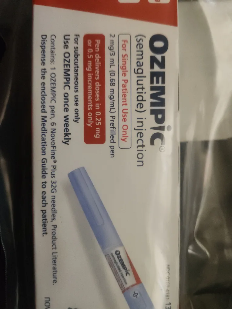 Ozempic (semaglutide) injection x 3 thumbnail
