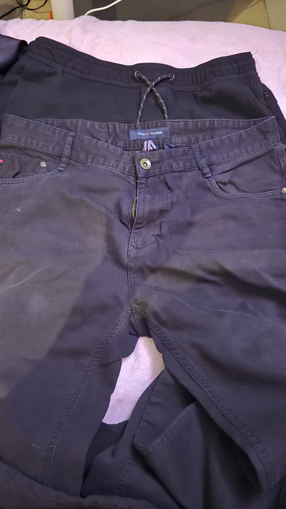 Tommy Hilfiger Black Pants thumbnail
