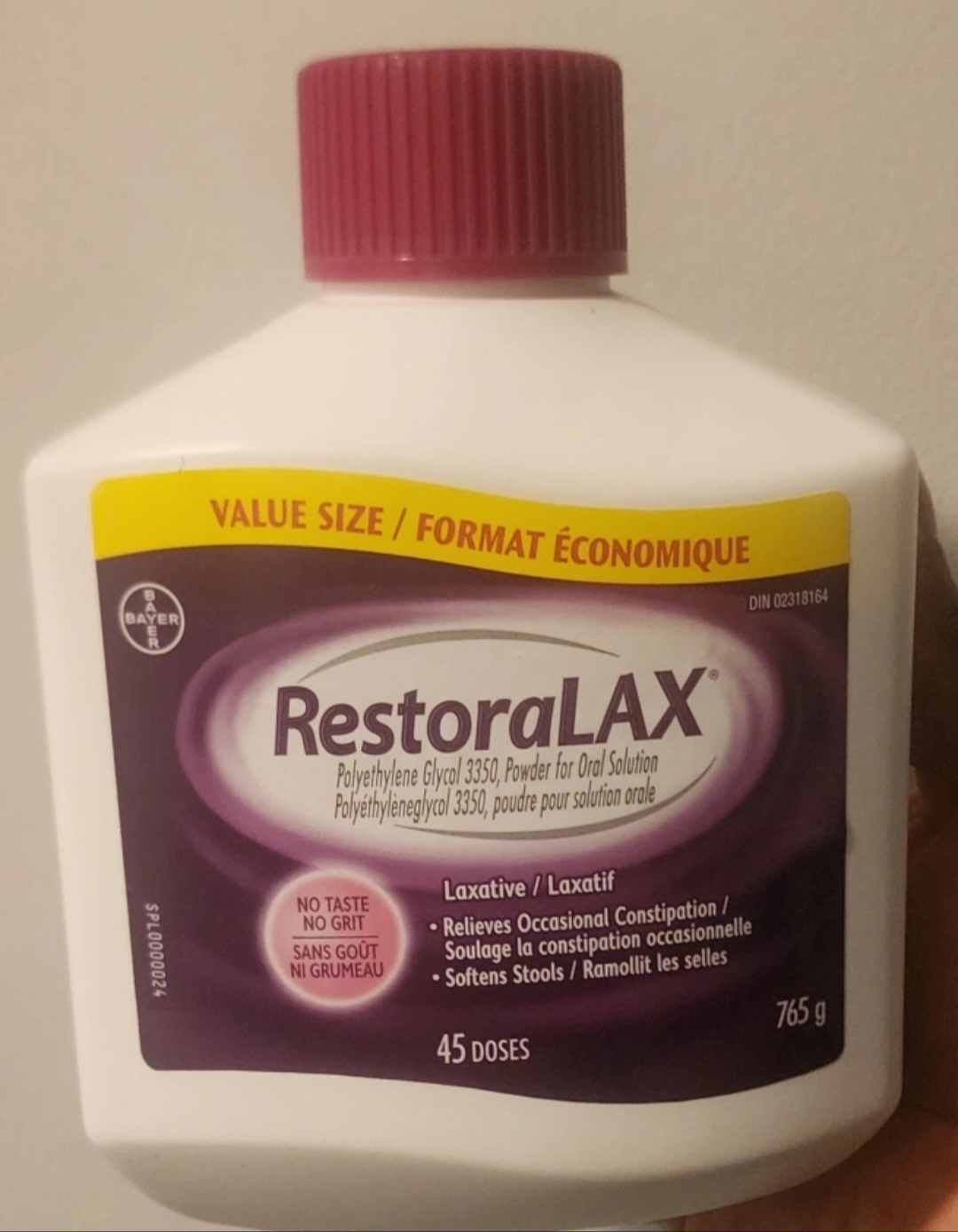 RestoraLAX Value Size 765g