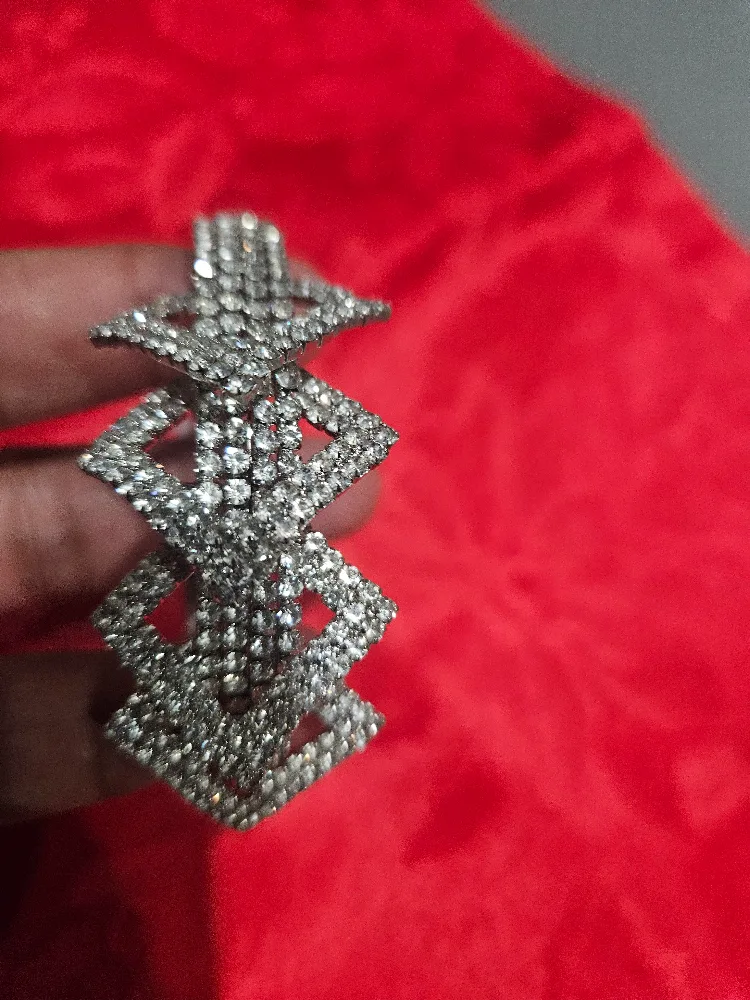Sparkly Silver Bracelet thumbnail
