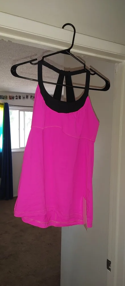 Lululemon Hot Pink Tank Top thumbnail
