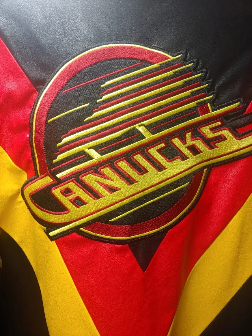 Vancouver Canucks Leather Jacket image indicator(2)