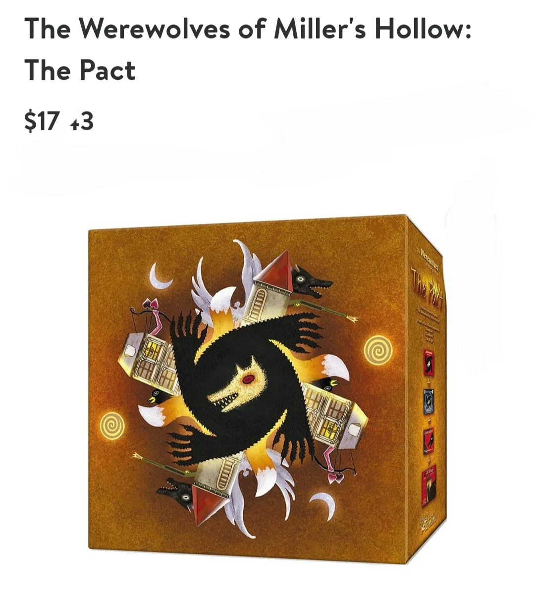 The Werewolves of Miller's Hollow: The Pact Board Game thumbnail