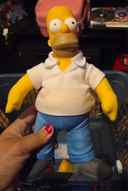 Simpsons Plush Dolls - Homer, Bart, Lisa