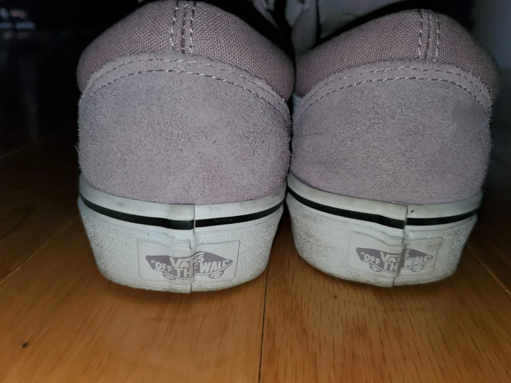 Vans Old Skool Lavender Velcro Shoes image indicator(3)