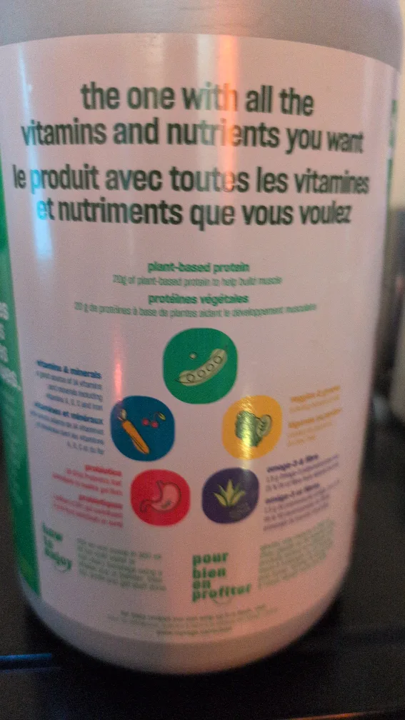 Vega All-in-One Shake, Mixed Berry image indicator(2)