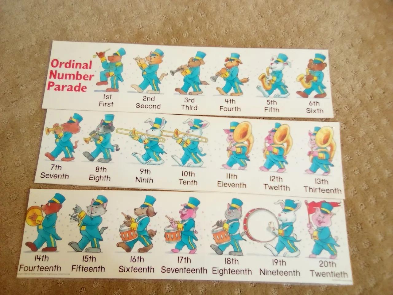 Ordinal Number Parade thumbnail