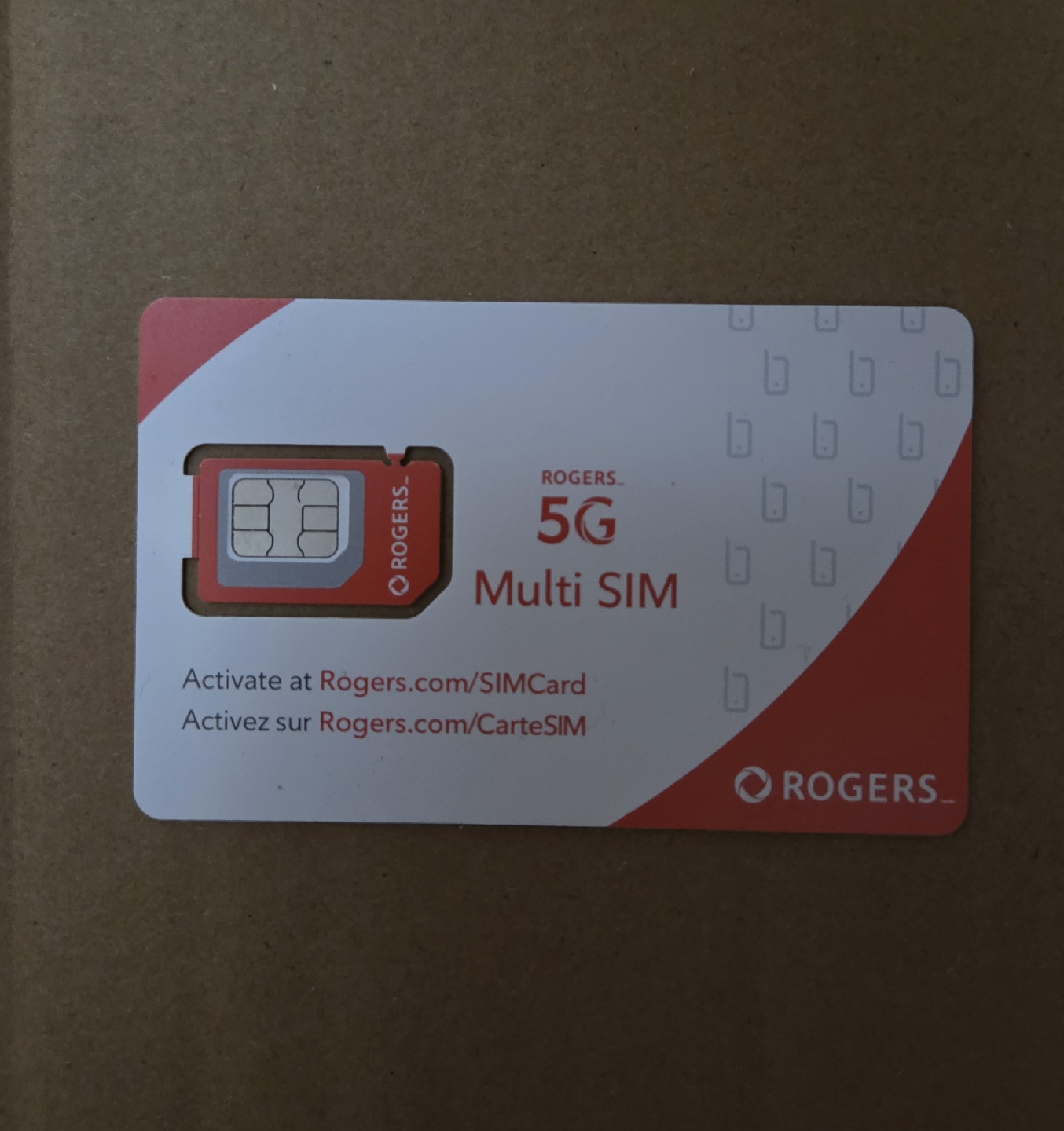 Rogers 5G Multi SIM Card