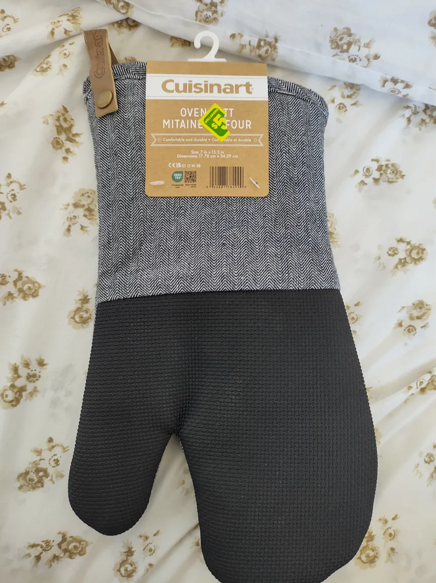 Cuisinart Oven Mitt - Grey & Black thumbnail