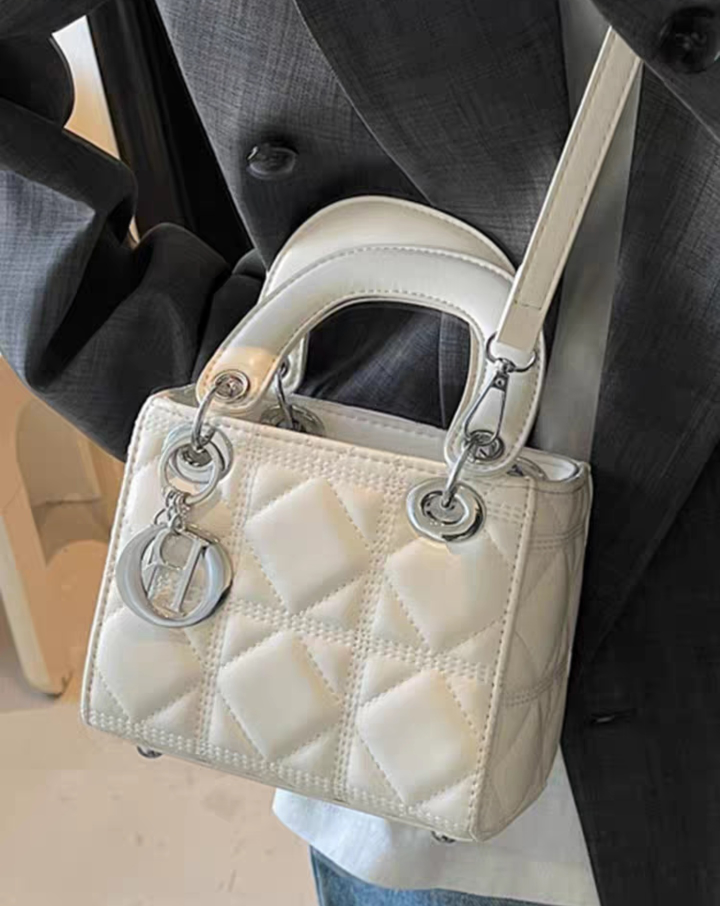 White Quilted Handbag - photo 2