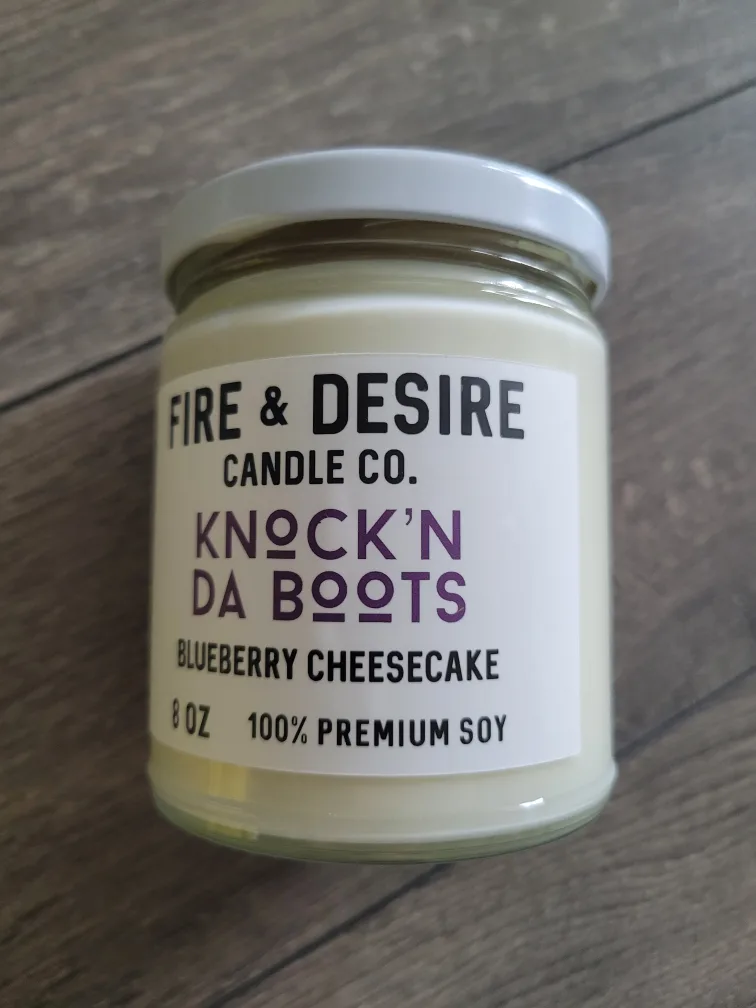 Fire & Desire 8oz soy candle thumbnail