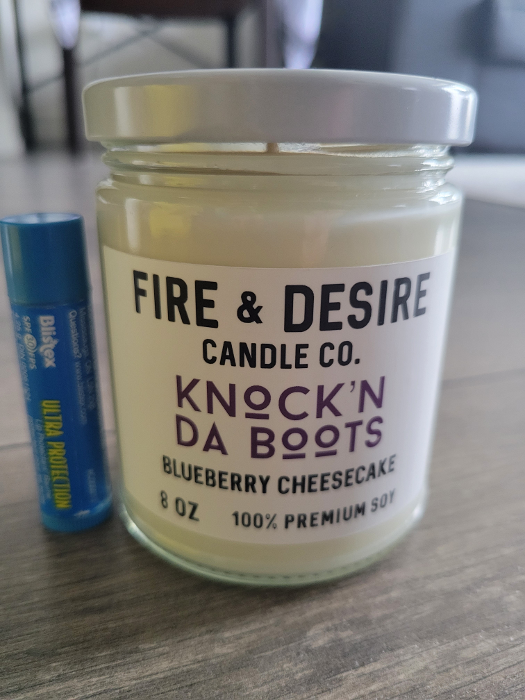 Fire & Desire 8oz soy candle - photo 2
