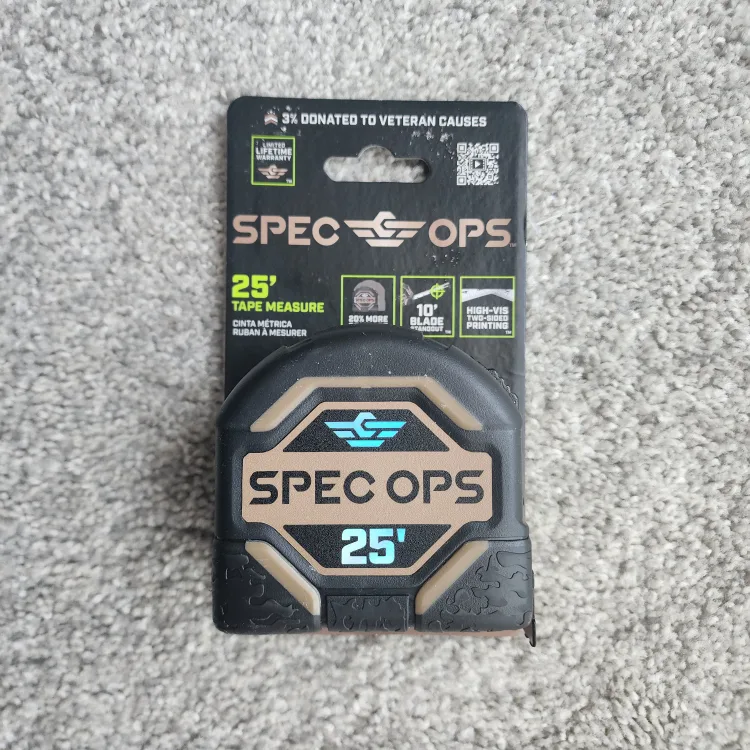 Spec Ops 25' Tape Measure - New thumbnail