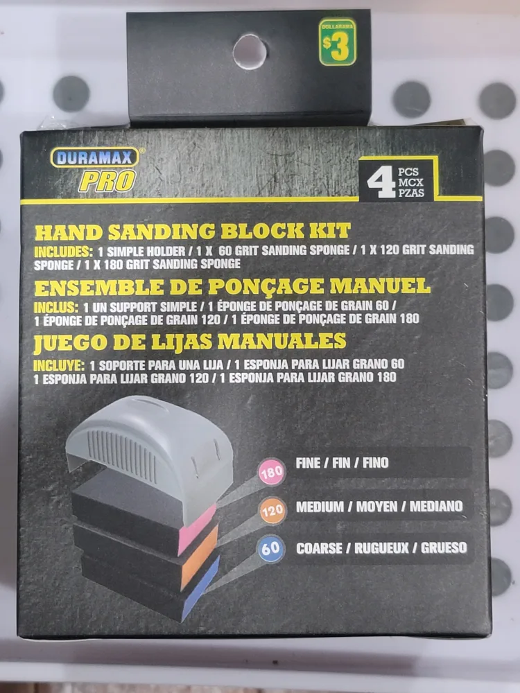 Duramax Pro Hand Sanding Block Kit - NEW image indicator(5)