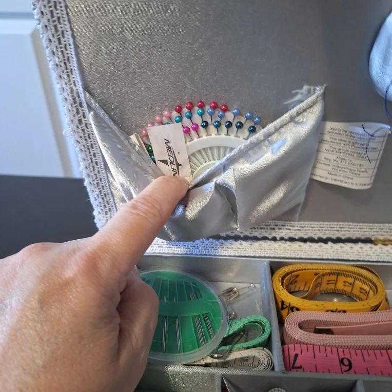 Sewing Kit Basket with Supplies image indicator(3)