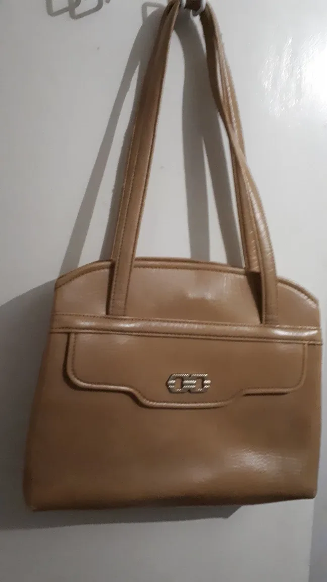 Beige Leather Handbag thumbnail