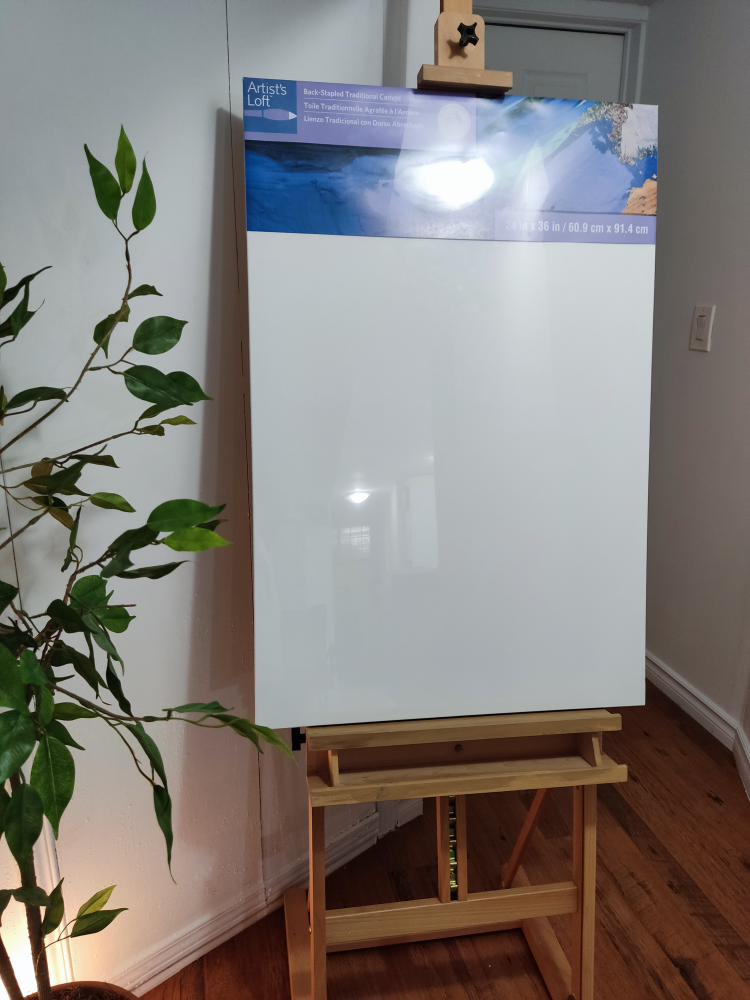 Canvas 24x36 Artist's Loft Back-Stapled