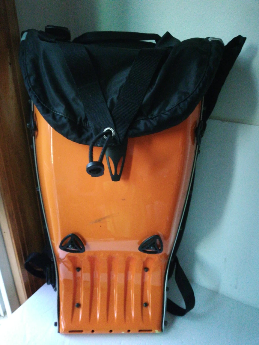Orange Backpack