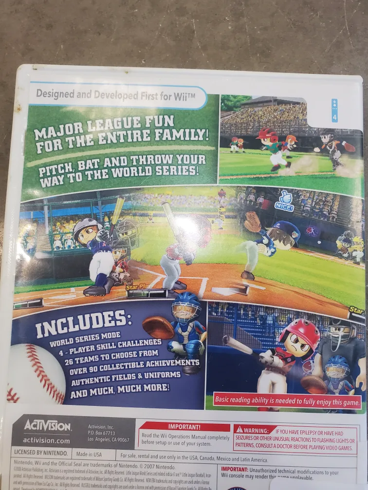 Little League World Series Baseball 2008 for Wii image indicator(2)