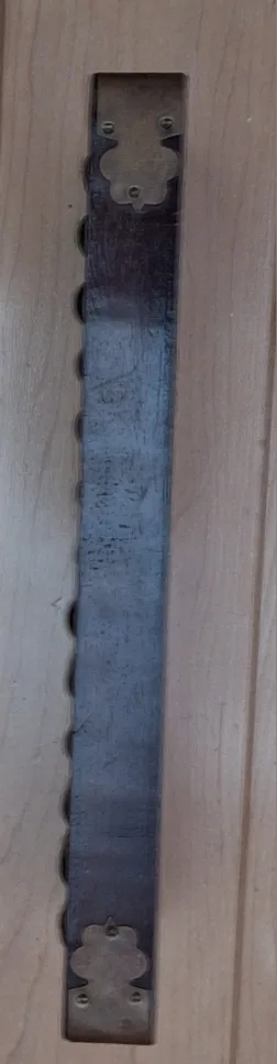 Vintage /Antique Chinese Wooden with Brass Abacus image indicator(3)