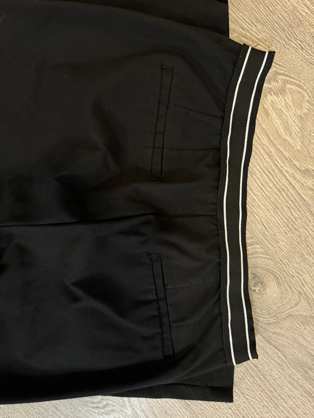 Black Zara Trousers with Elastic Waist - photo 4